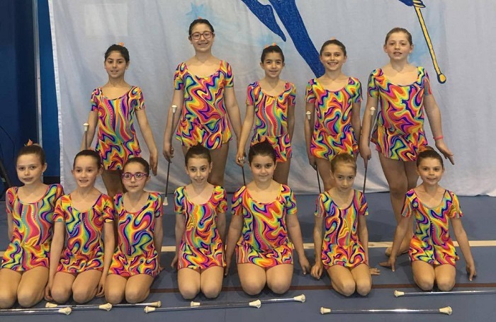 A Santena le giovanissime del “Twirl For Fun” fanno incetta di medaglie. Fotogallery