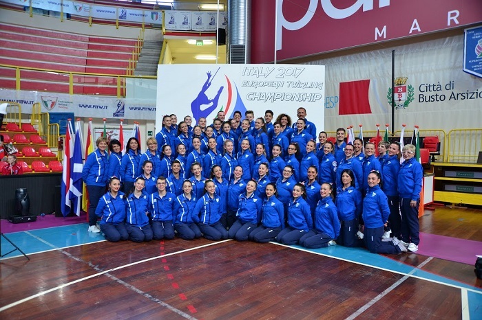 Twirling Santa Cristina: 27 atlete rappresentano l’Italia e conquistano il podio Europeo. Foto