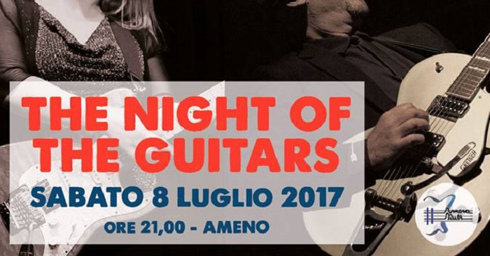 Amenoblues: “The night of the Guitars” in piazza. Domenica a Vacciago Kent DuChaine
