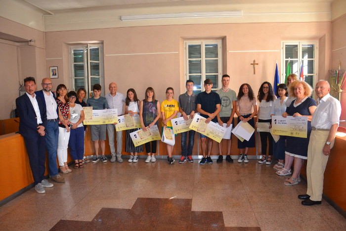 Premiato lo studente dell'anno: è Giovanni Volta