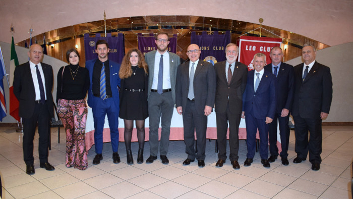 Lions: visita del governatore del Distretto