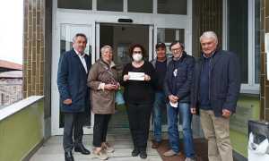 Consegna assegno Mimosa