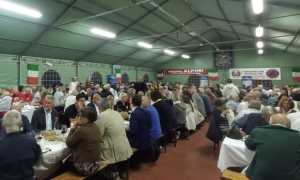 alpini serata borgo foto