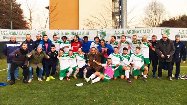 arona calcio campione dinverno