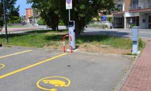 borgo colonnina auto