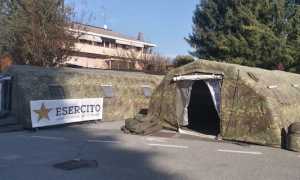 borgo tende esercito