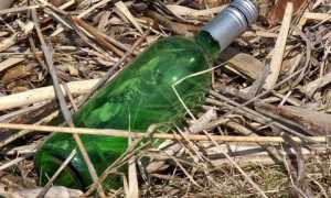 bottiglia rifiuto