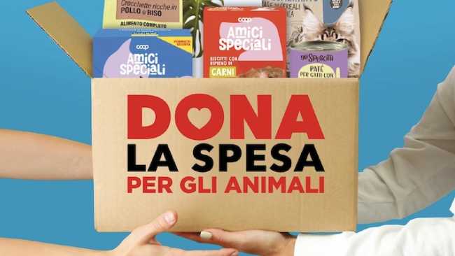 dona spesa animali