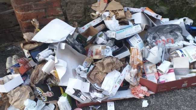 ghemme rifiuti abbandonati