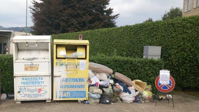 maggiora rifiuti incivili