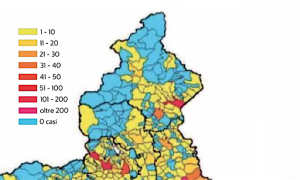 mappa contagi vco novara mar 20 covid