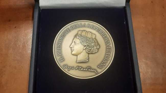 marazza medaglia presidente repubblica