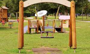 parco giochi legno