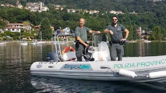 polizia provinciale lago dorta