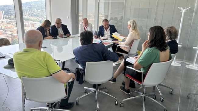 riunione peste suina foto