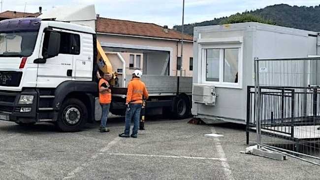 romagnano nuove aule temporanee