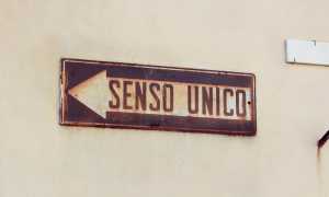senso unico
