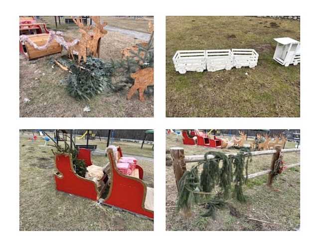 vandalismi bogogno addobbi