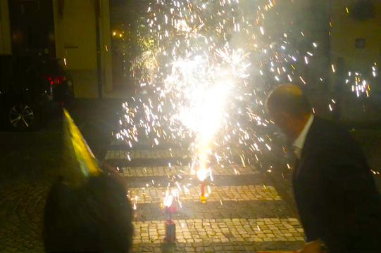 fuochi domo striscie artificio