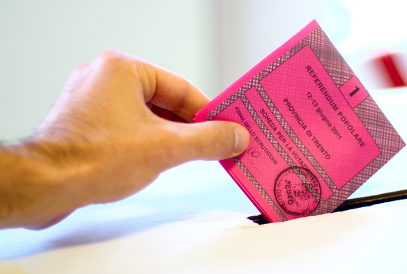 elezione scheda urna