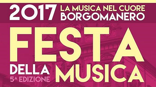 locandina festa musica borgomanero