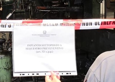 sequestro aziende metalli