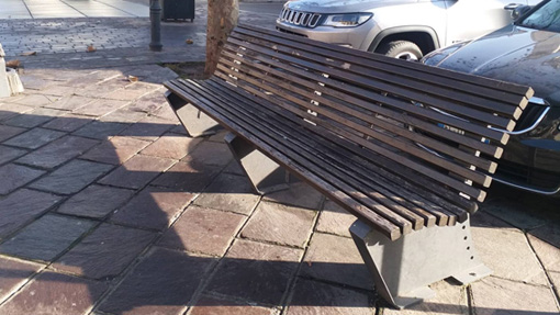 panchina piazza xx settembre