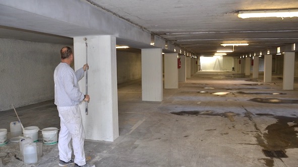 borgo lavori parcheggio sotterraneo caneto