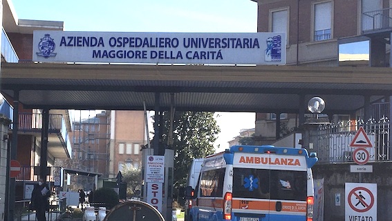 ospedale novara ambulanza ingresso