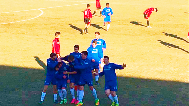 arona calcio esultanza